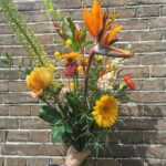 Los gebonden boeket oranje