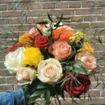 Boeket gemengde rozen