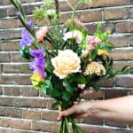 Losgebonden boeket pastel